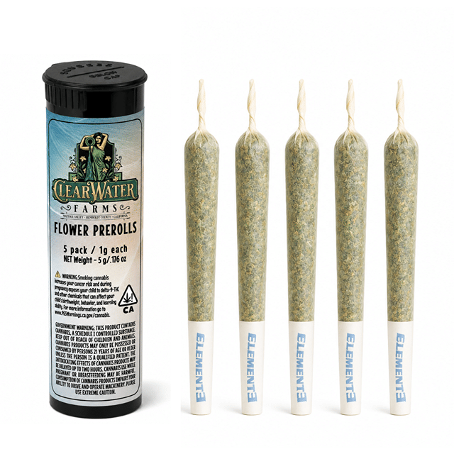 BLACK MAGIC 1 GRAM FLOWER PREROLL - 5 PACK