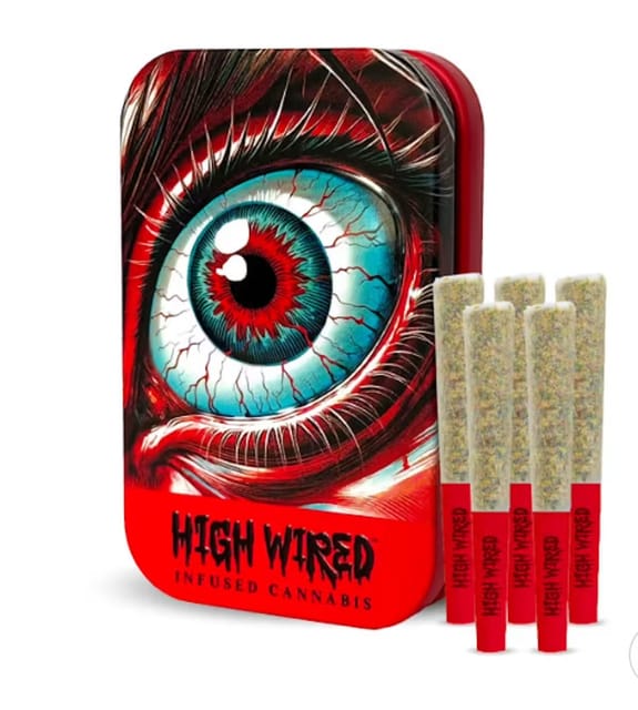 Banana Daddy Diamond Infused 5pk Pre-Rolls (1.75)