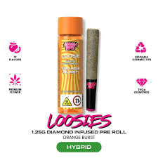 BODEGA BOYZ LOOSIES | 1.25G ORANGE BURST | DIAMOND INFUSED PRE ROLL