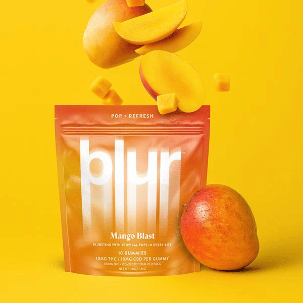 Mango Blast 10pk Gummies (100mg)