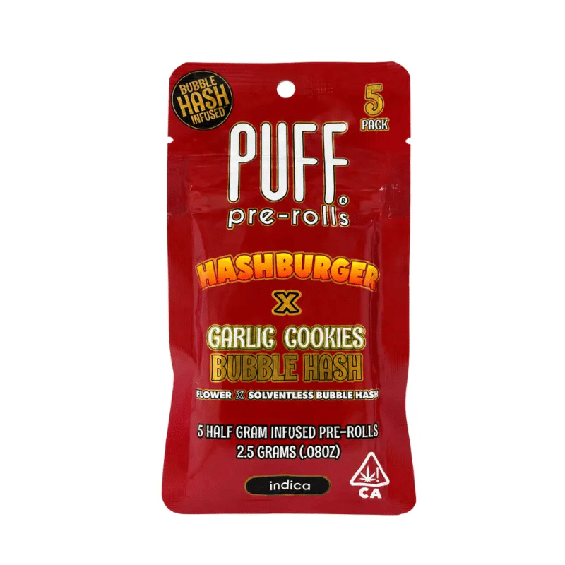 PUFF: Hashburger X Garlic Cookies