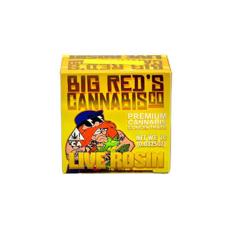 Big Red's 1G Live Rosin | The Continental