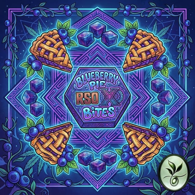 Blueberry Pie RSO X Bites