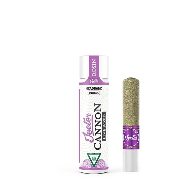Headband | 1.3g Cannon Live Rosin Pre-roll