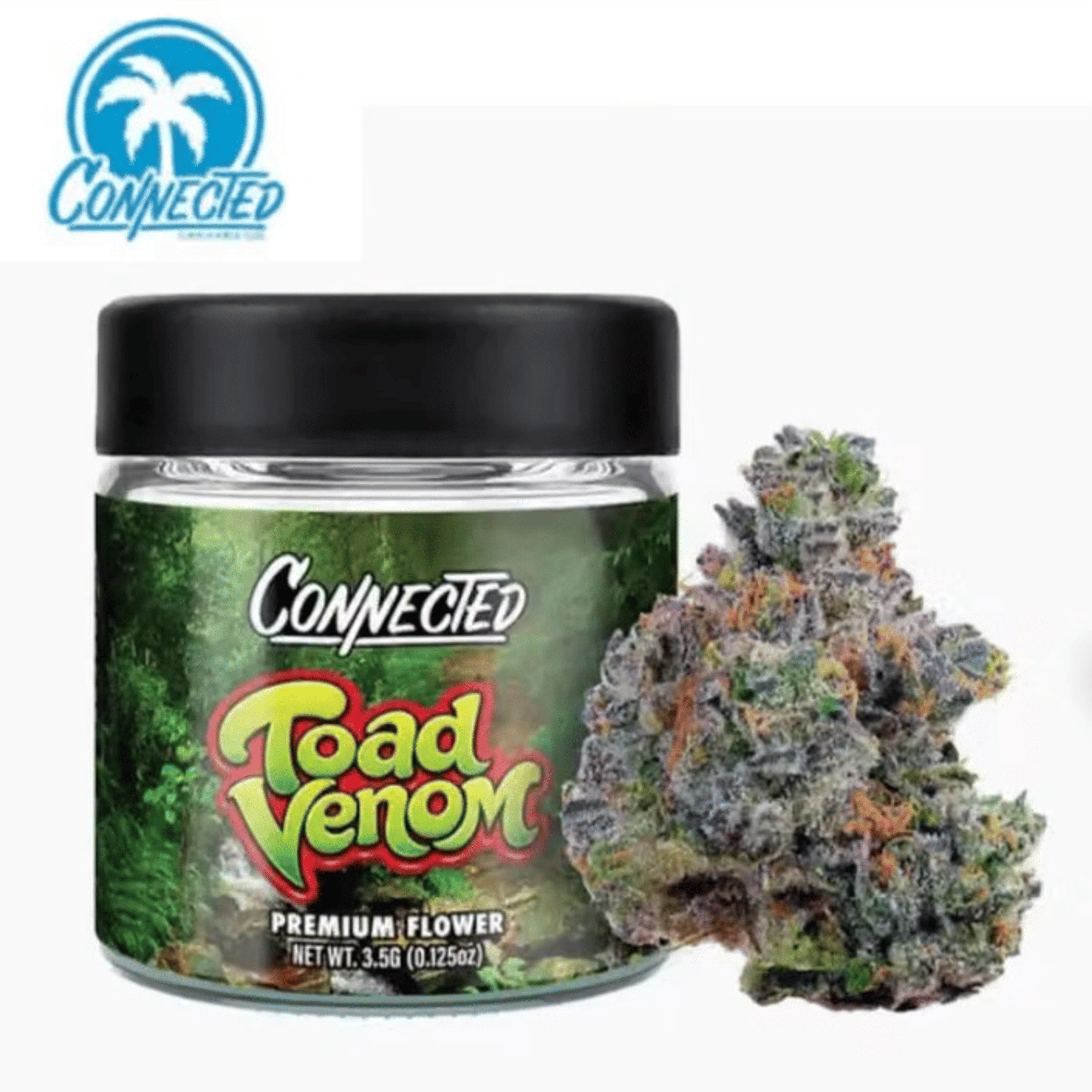 Connected - Toad Venom - 3.5g - Connected - TV - AA Flower - 3.5g - $49.99 - Indoor Flowers