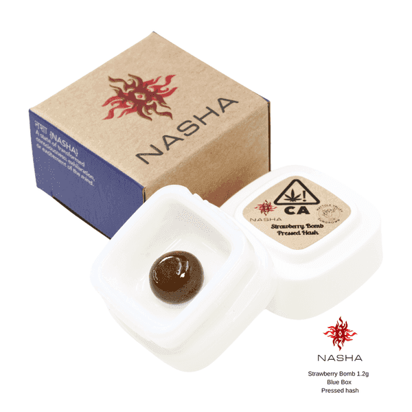 Strawberry Bomb Ice-Water Hash