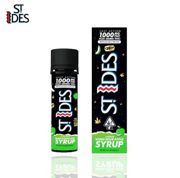 St. Ides - Wired Sour Apple - Syrup - 1000mg