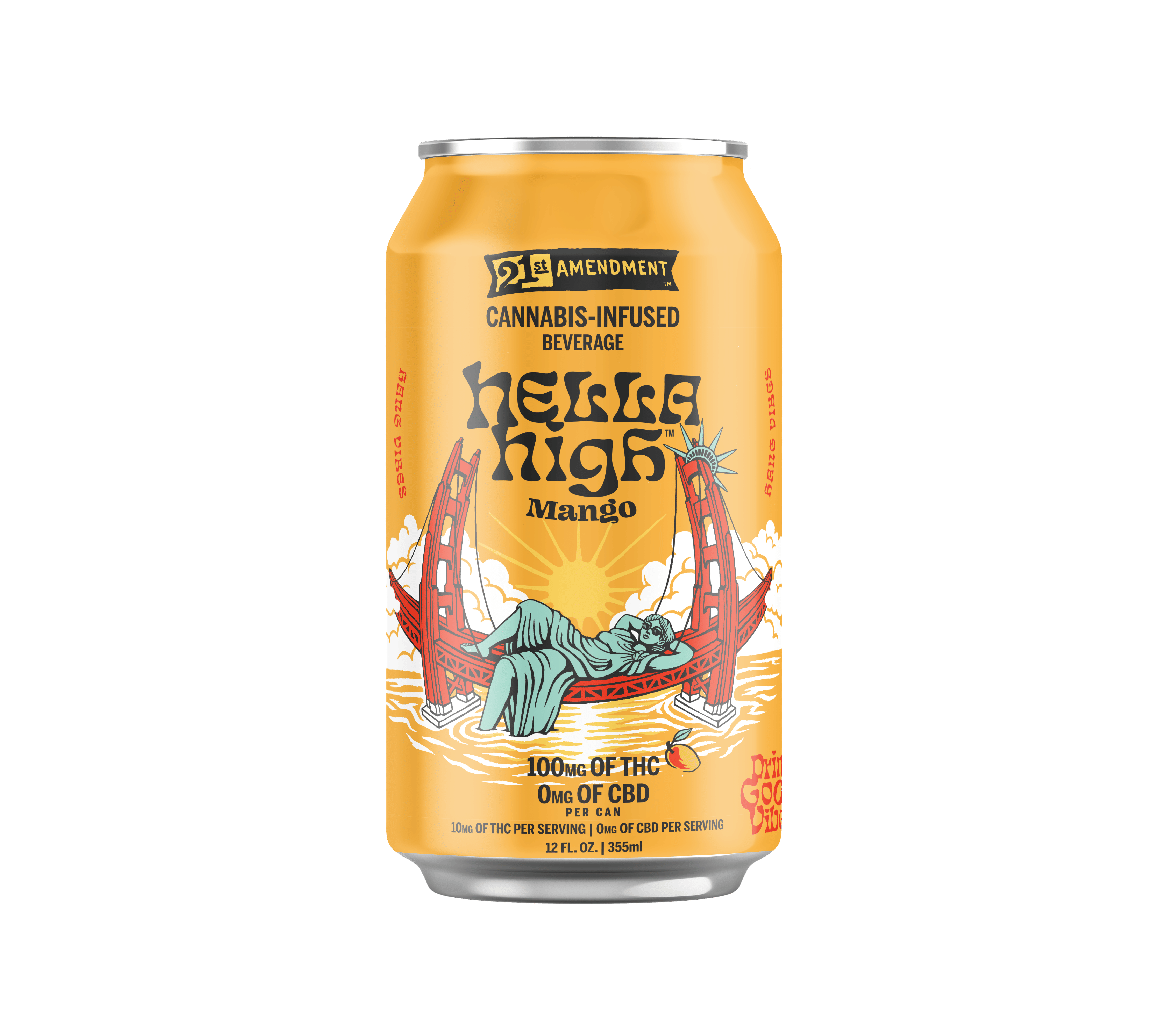 21st Amendment: Hella High Mango Single Can