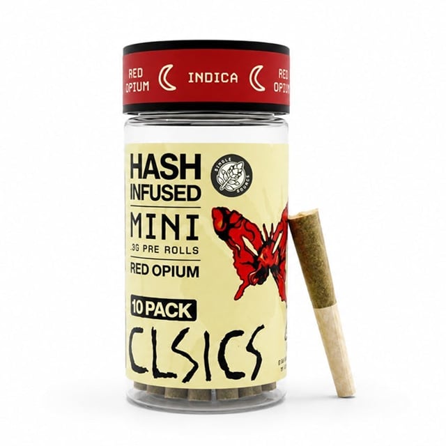 Red Opium | .3g x 10 Infused Pre-Roll Pack