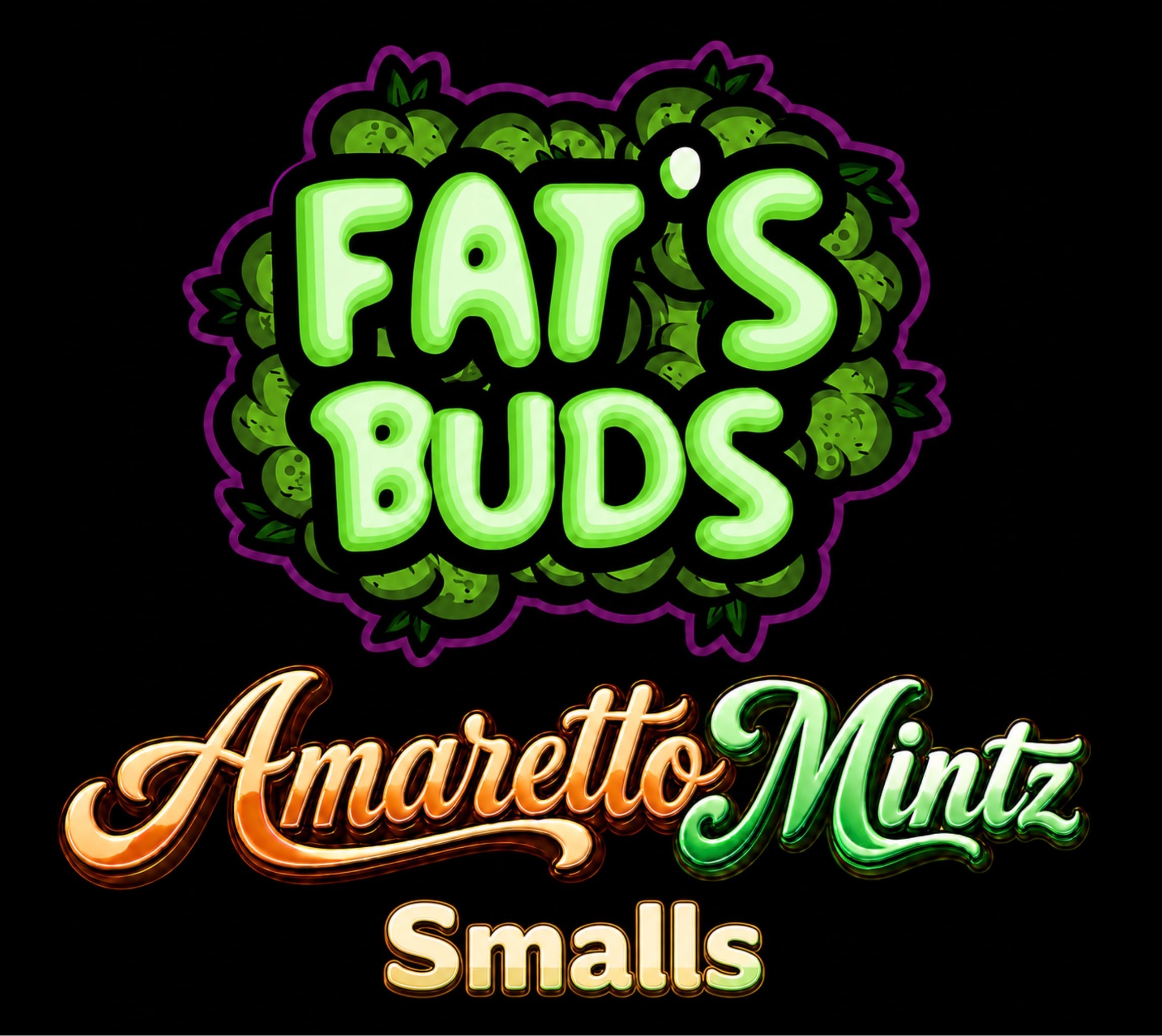 FAT’s Buds Smalls Amaretto Mintz 1/2oz