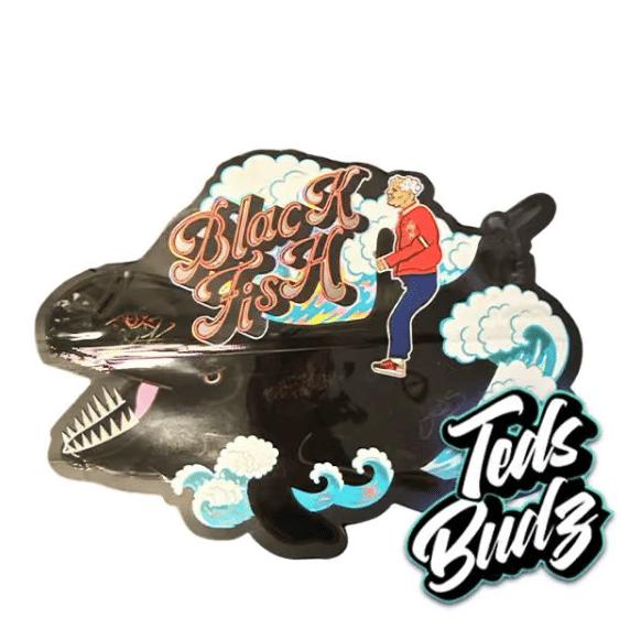 Package image for Teds Budz x Rich The Factor - Black Fish - 3.5g