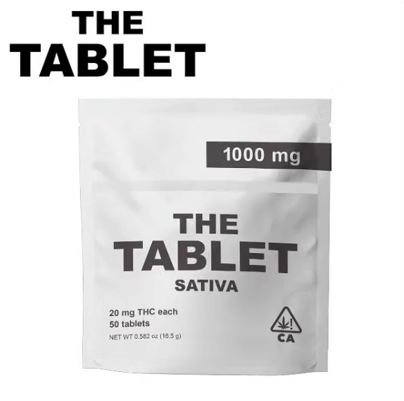 The Tablet - Sativa - 50 Tablets (20mg each) - 1000mg