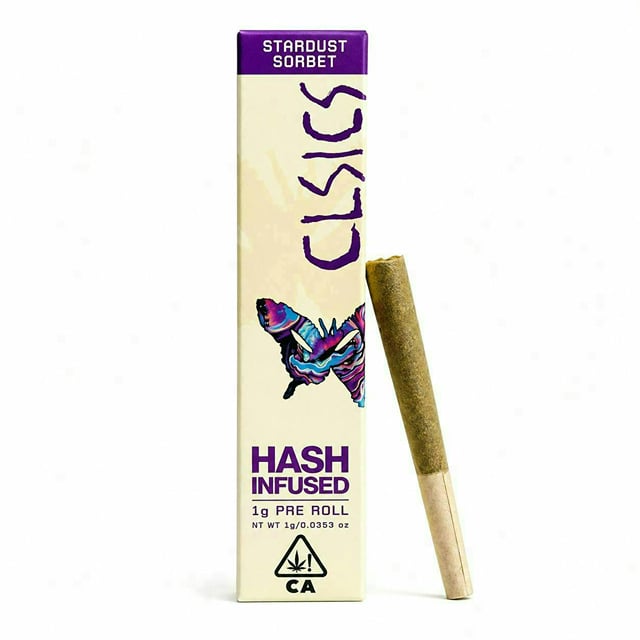 Stardust Sorbet | 1g Hash Infused Preroll