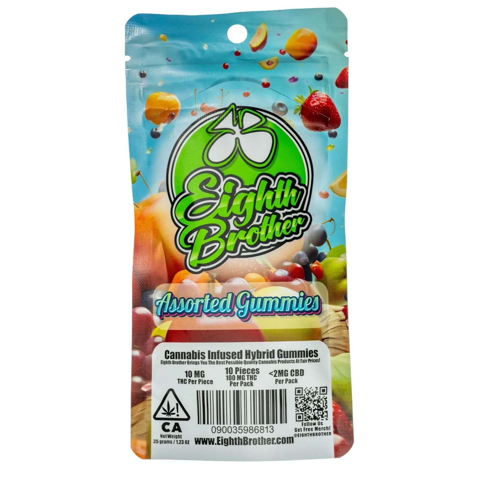 Eighth Brother: Assorted Gummies 100mg
