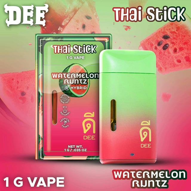 Dee Thai | Watermelon Runtz | Thai Stick Vape 1.2g