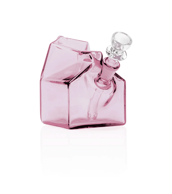 Milk Carton Pocket Bubbler | Pink