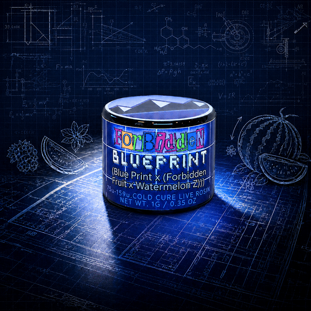 Forbidden Blueprint - Premium Live Hash Rosin (1g)