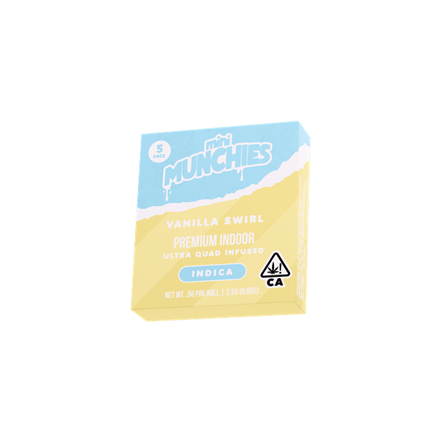 Vanilla Swirl | .5g x 5 Infused Pre-Roll Pack