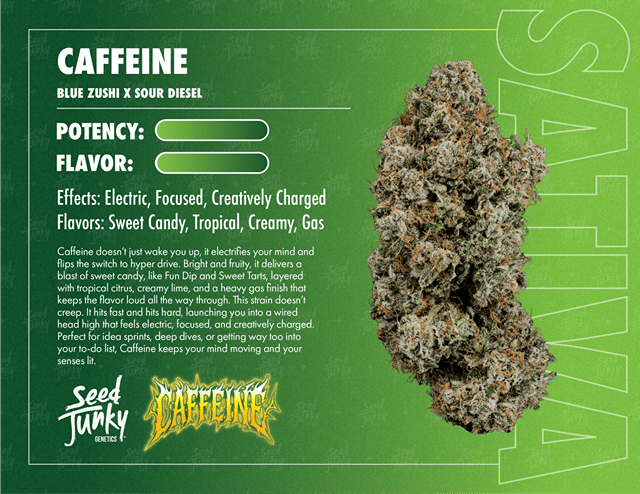 Seed Junky |1g Pre-Roll - Caffeine - Sativa