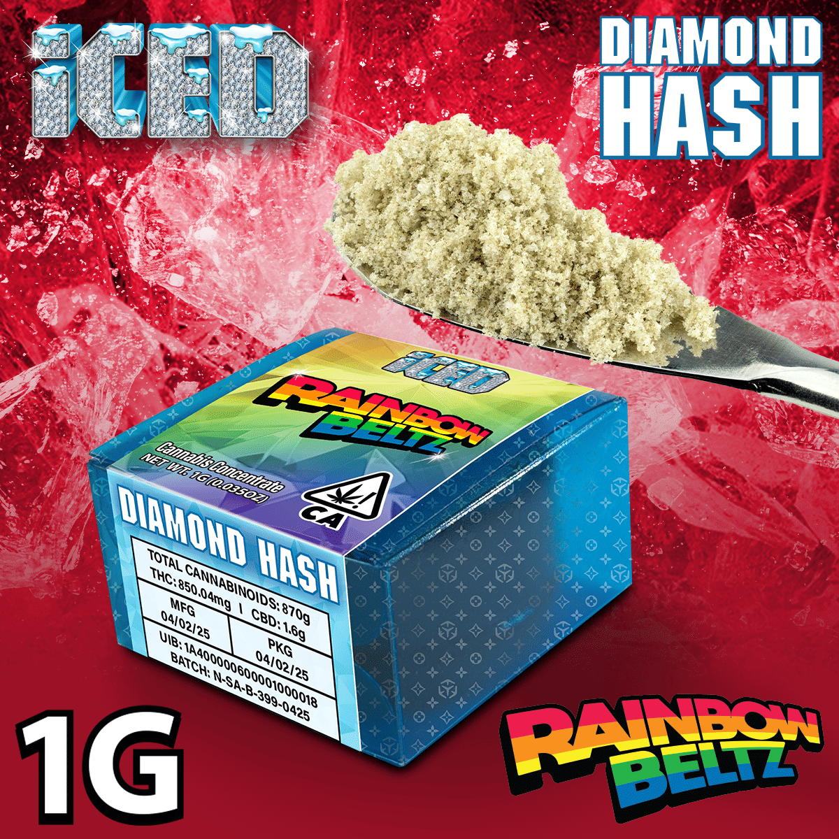 ICED: Rainbow Beltz