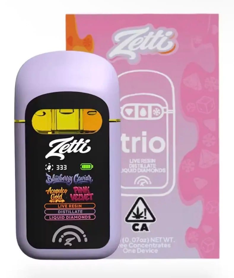 Zetti: Med - Blueberry Caviar - Trio