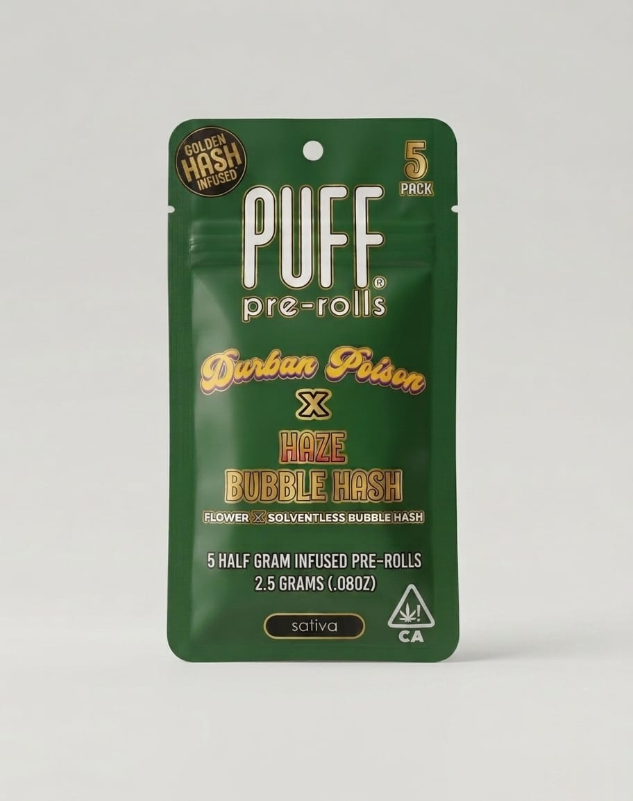 PUFF: Durban Poison X Haze - Bubble