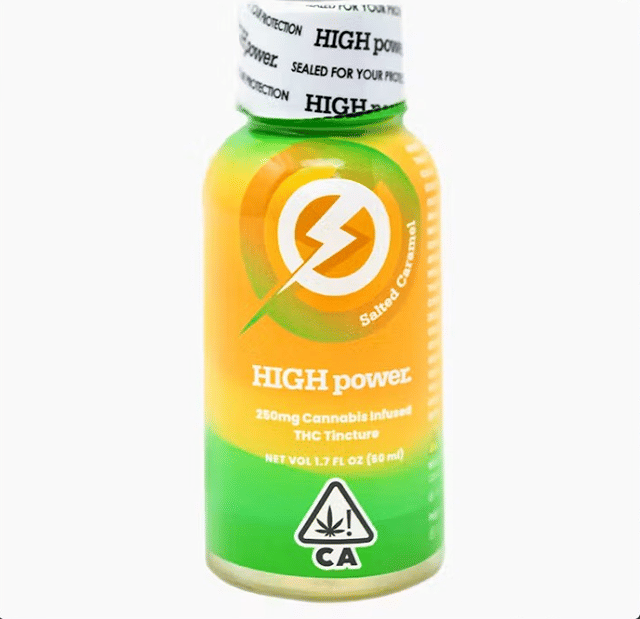 HIGH Power - Salted Caramel Syrup Tincture - 250mg
