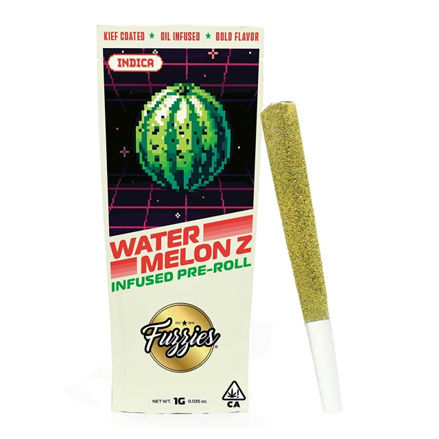 Fuzzies | Originals | Watermelon Zkittlez | Infused Joint | 1g