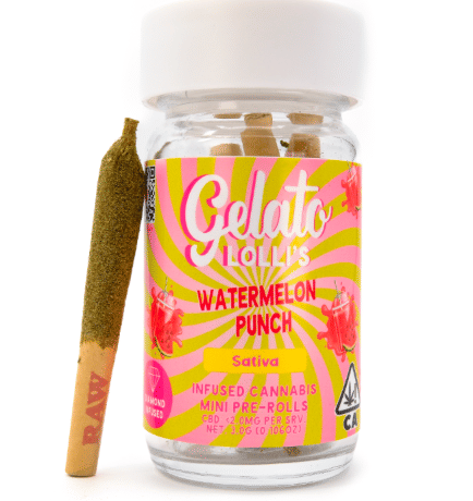 Watermelon Punch | .6g x 5 Infused Pre-Roll Pack