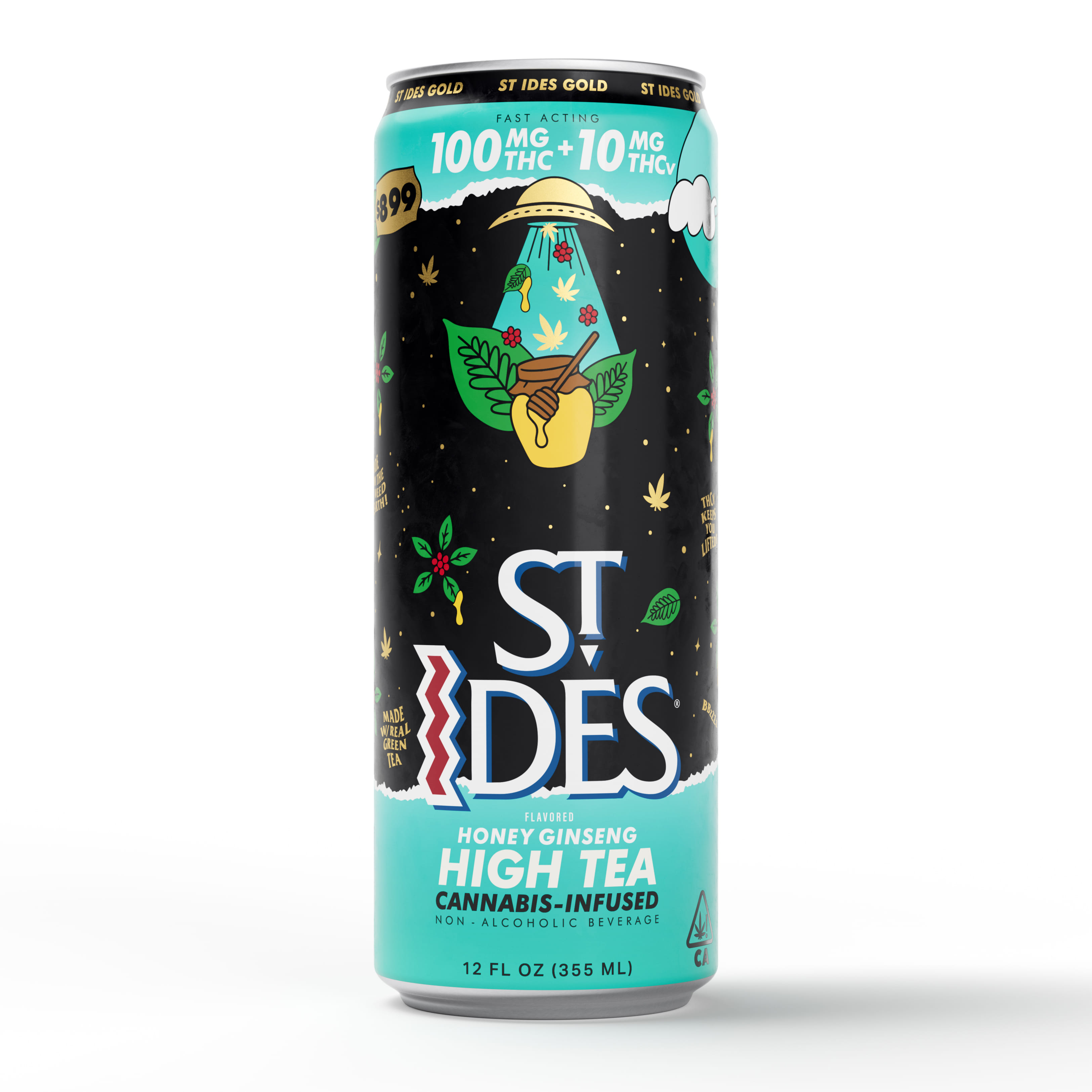 St. Ides: Honey Ginseng Green Tea