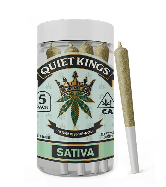Silver Haze - Mini Pre Rolls - 5 pack - 0.5g each - 2.5g