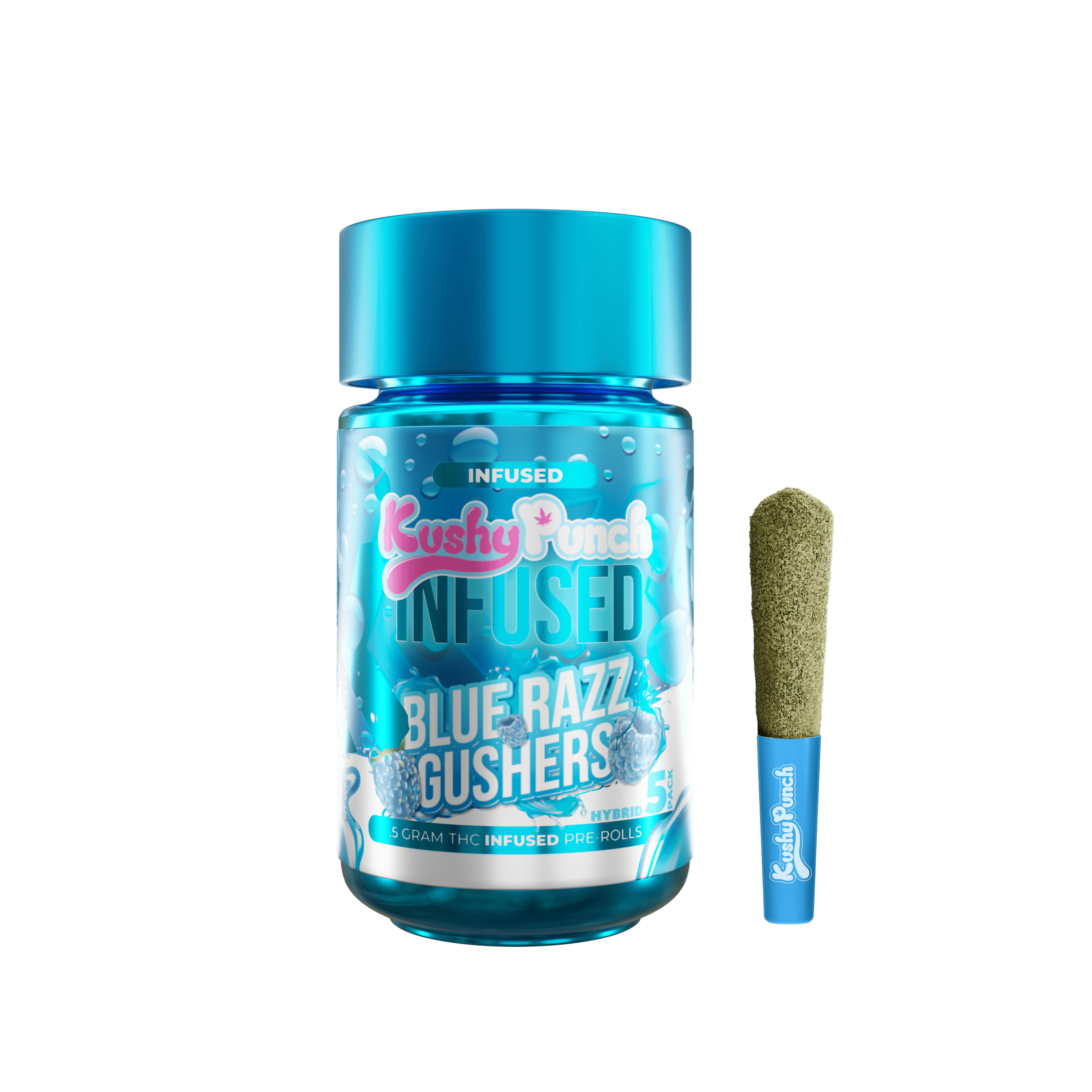 Kushy Punch: Pr - Blue Razz Gushers