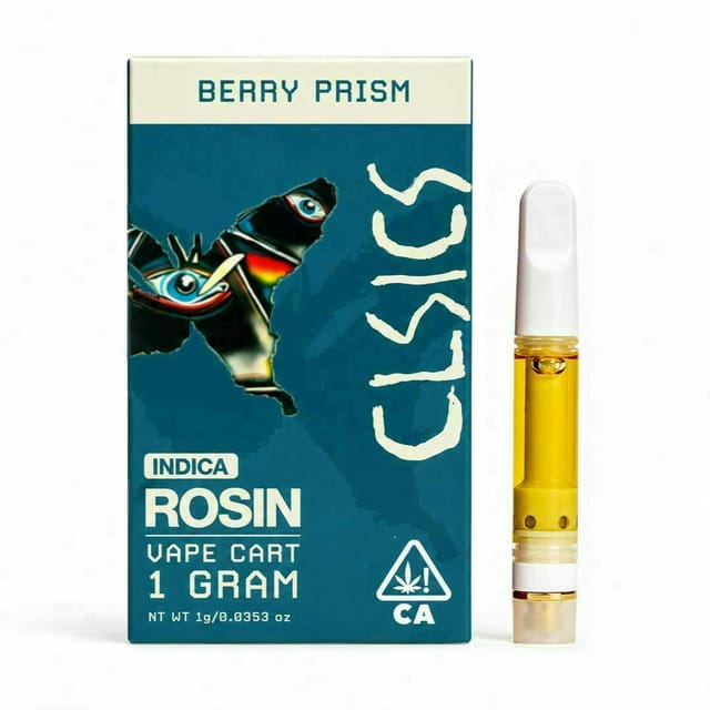 Berry Prism (I) Live Rosin Vape Cartridge - 1g