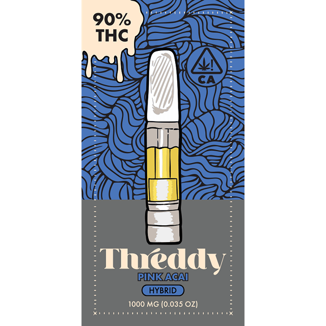 Threddy - Pink Acai - 1G - Vape Cart