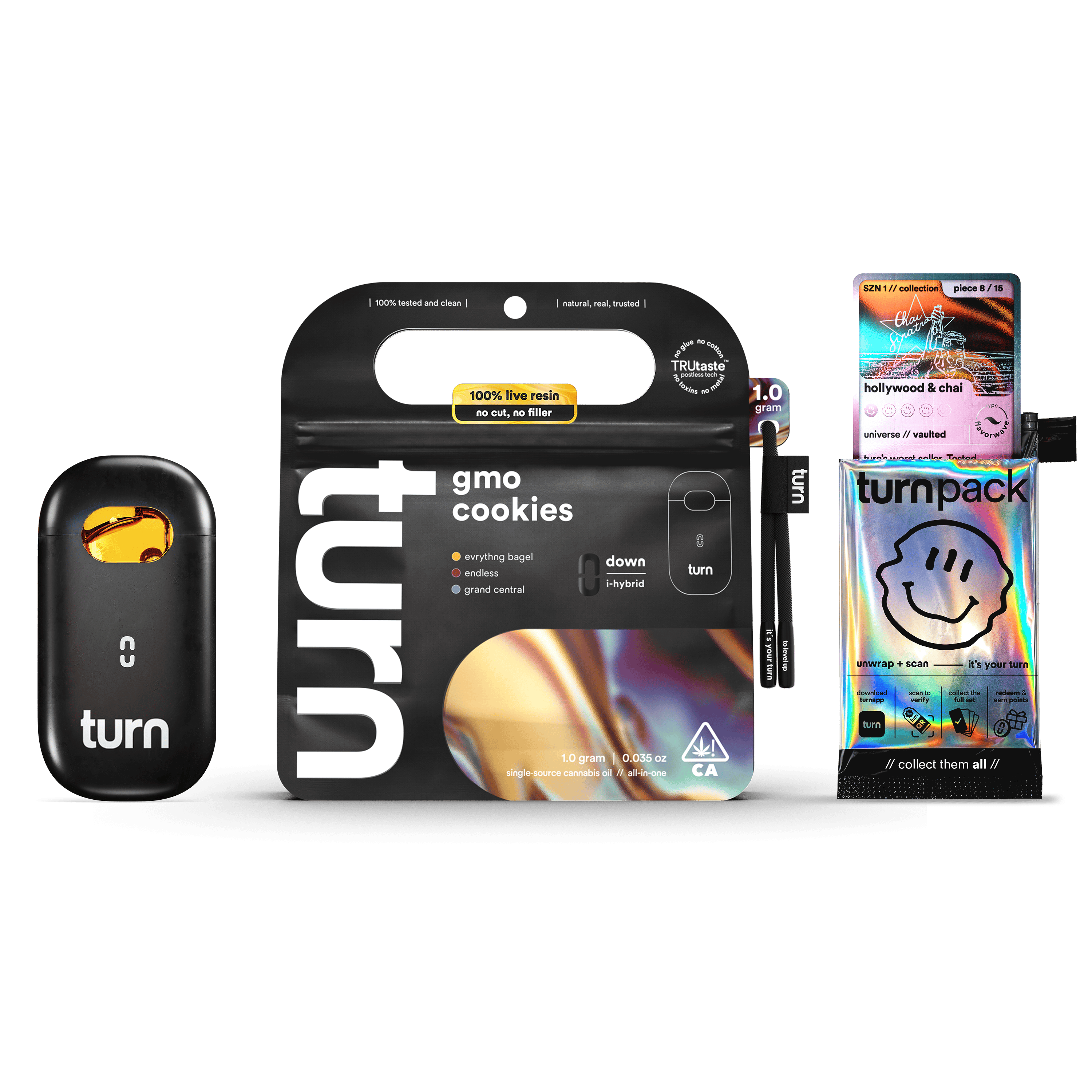 Turn AIO - GMO Cookies - Live Resin TurnOne - 1g
