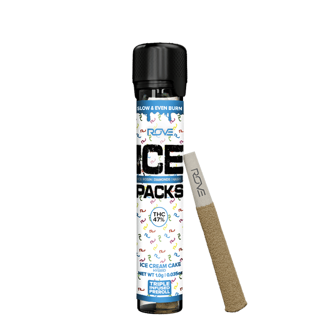 Ice Cream Cake - Infused Ice Packs (Rosin, Hash, and Diamonds) 1g