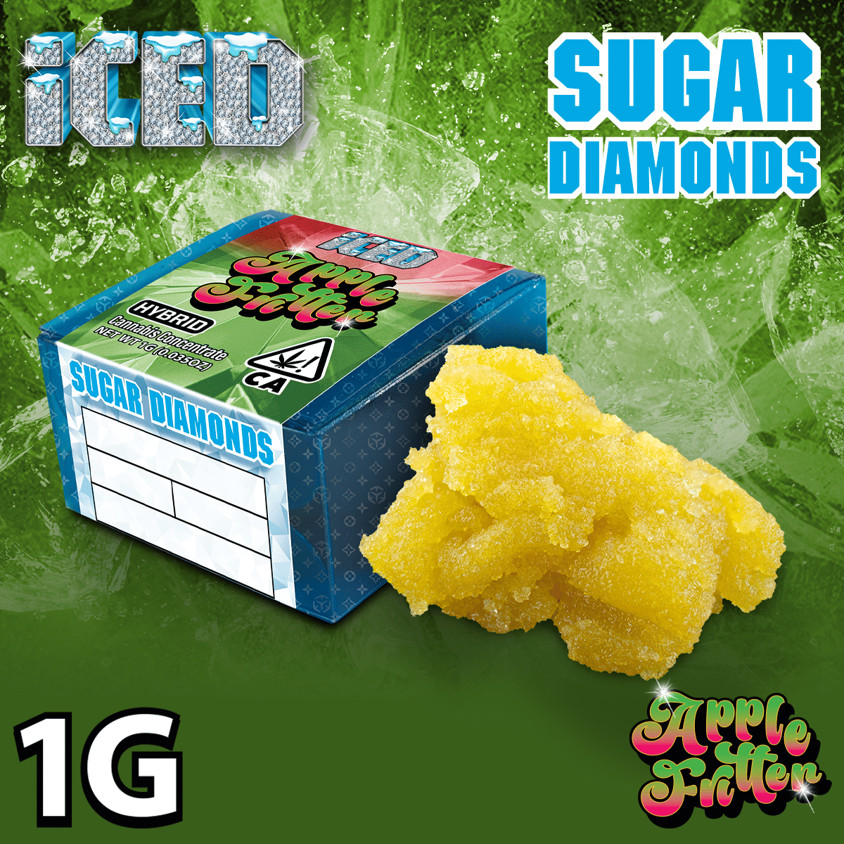 ICED: Apple Fritter