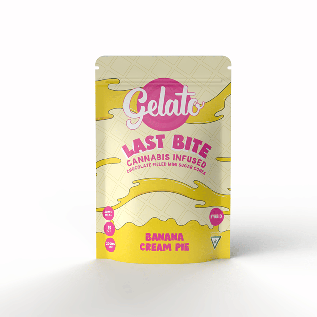 Last Bite Mini Cones 200mg - Banana Cream Pie