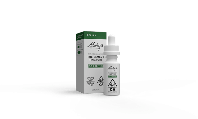 RELIEF 1:1 CBD:THC TINCTURE | THE REMEDY | MARY'S MEDICINALS
