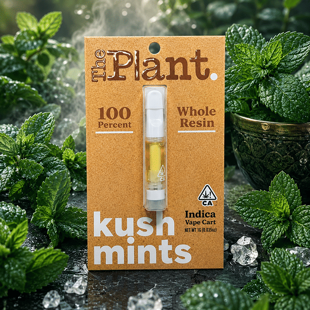 Kush Mints (I) 1g Whole Resin Cart | The Plant