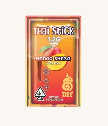 Dee Thai | Mango Sherb | Thai Stick Disposable Vape | 1.2g