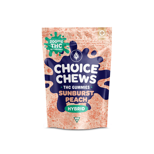 Gummies 200mg - Sunburst Peach