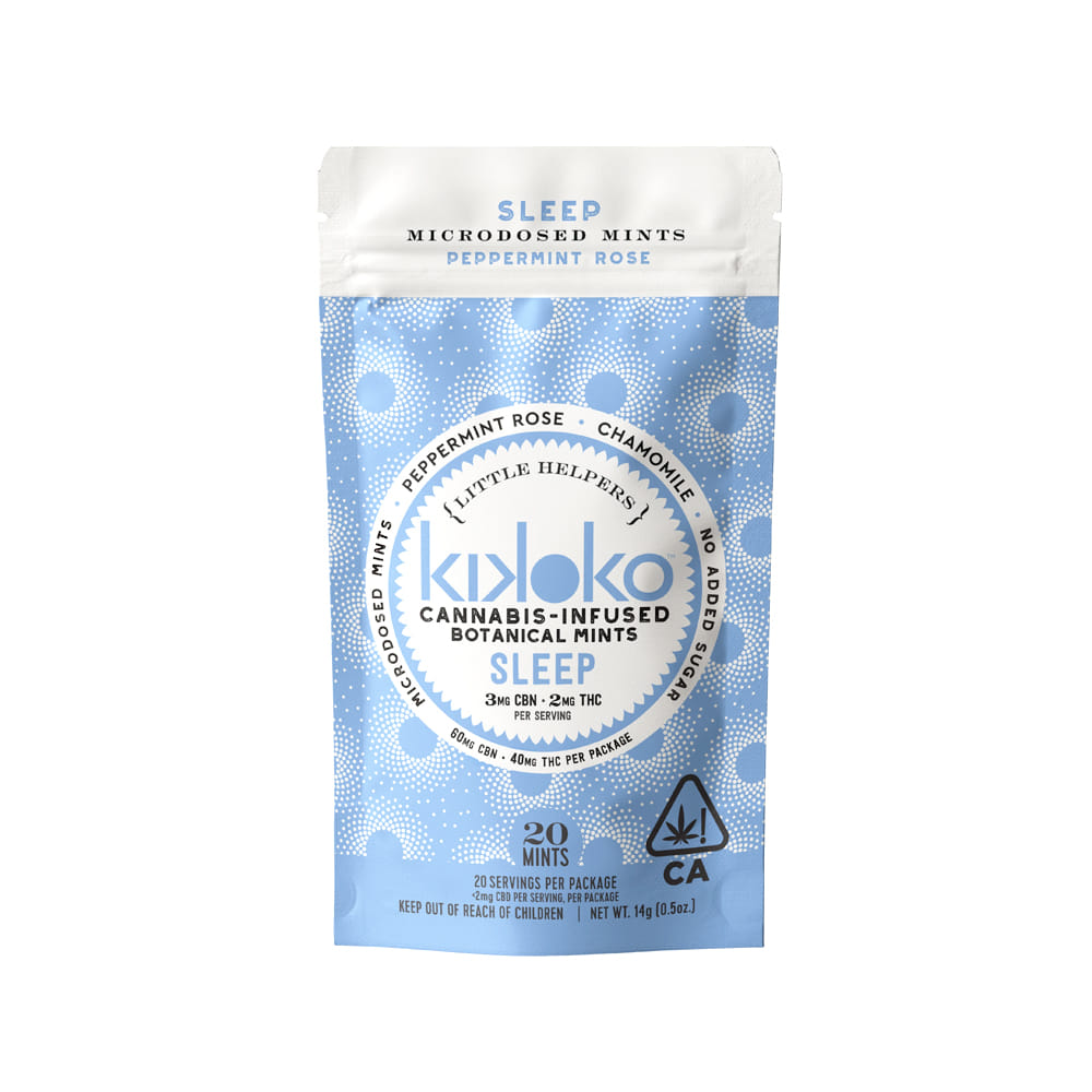 KIKOKO: Little Helpers Sleep Mints - Peppermint Rose