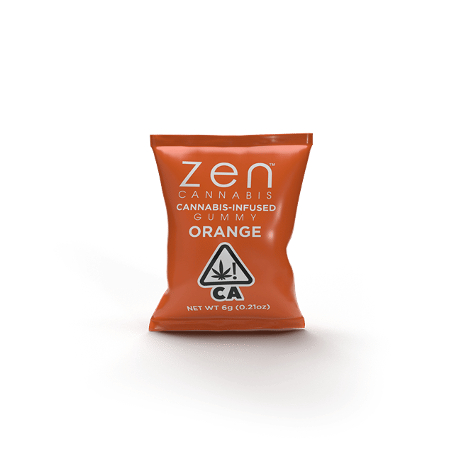 Orange 1:10 THC:CBD 10-Pack Gummies
