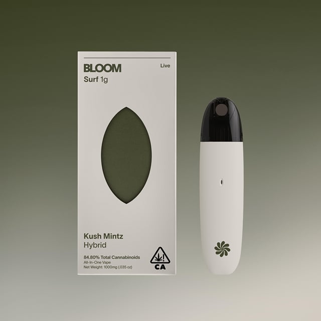 KUSH MINTZ DISPOSABLE LIVE SURF VAPE | BLOOM