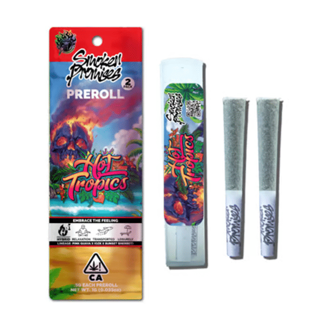 Hot Tropics 2pk Prerolls