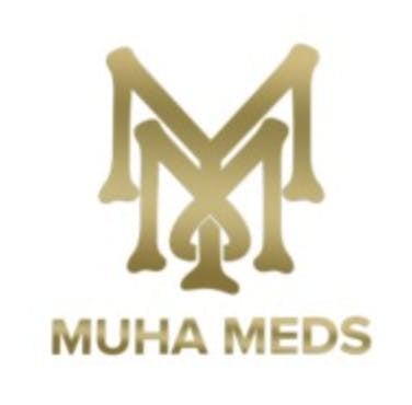 Muha Meds | Sour Blue Razz Hash Rosin Gummies | 100mg | 10ct | 10mg/ea