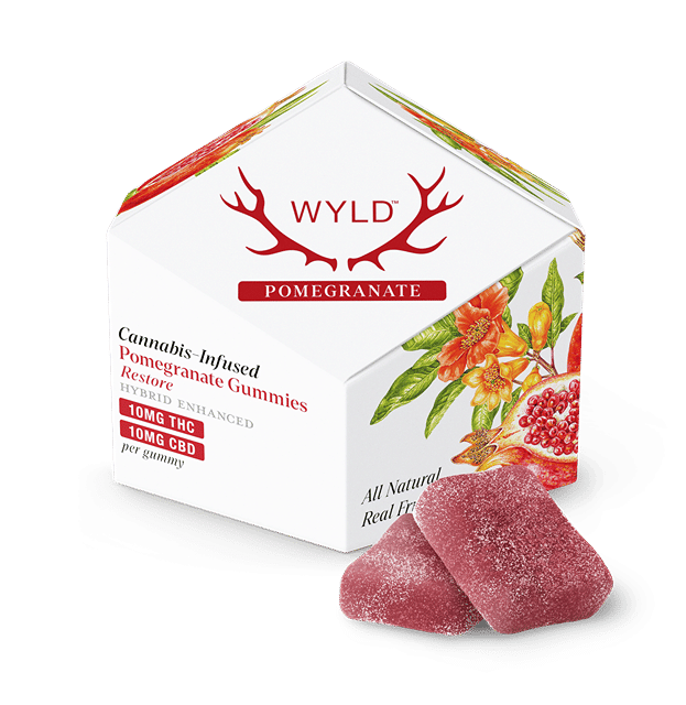 Pomegranate 1:1 CBD | 100mg Gummies