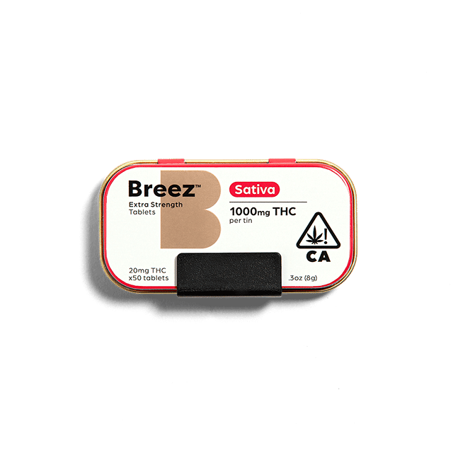 PROMO Breez | Sativa | Extra-Strength Tablets | 1,000mg