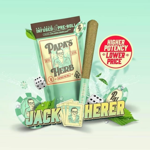 Jack Herer 1G Infused Preroll